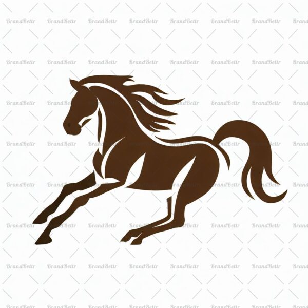 Galoppierendes Pferd